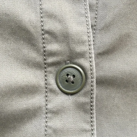 🫒 Abercrombie & Fitch Olive Green Romper, Size: M - Picture 16 of 17